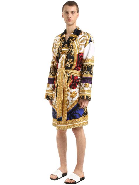 versace robe men cheap|men's luxury robes versace.